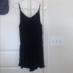 Black romper/ cover up.